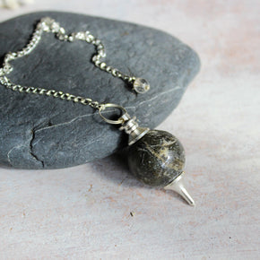 Crystal Pendulum Labradorite - Tribe Castlemaine