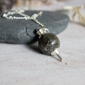 Crystal Pendulum Labradorite - Tribe Castlemaine