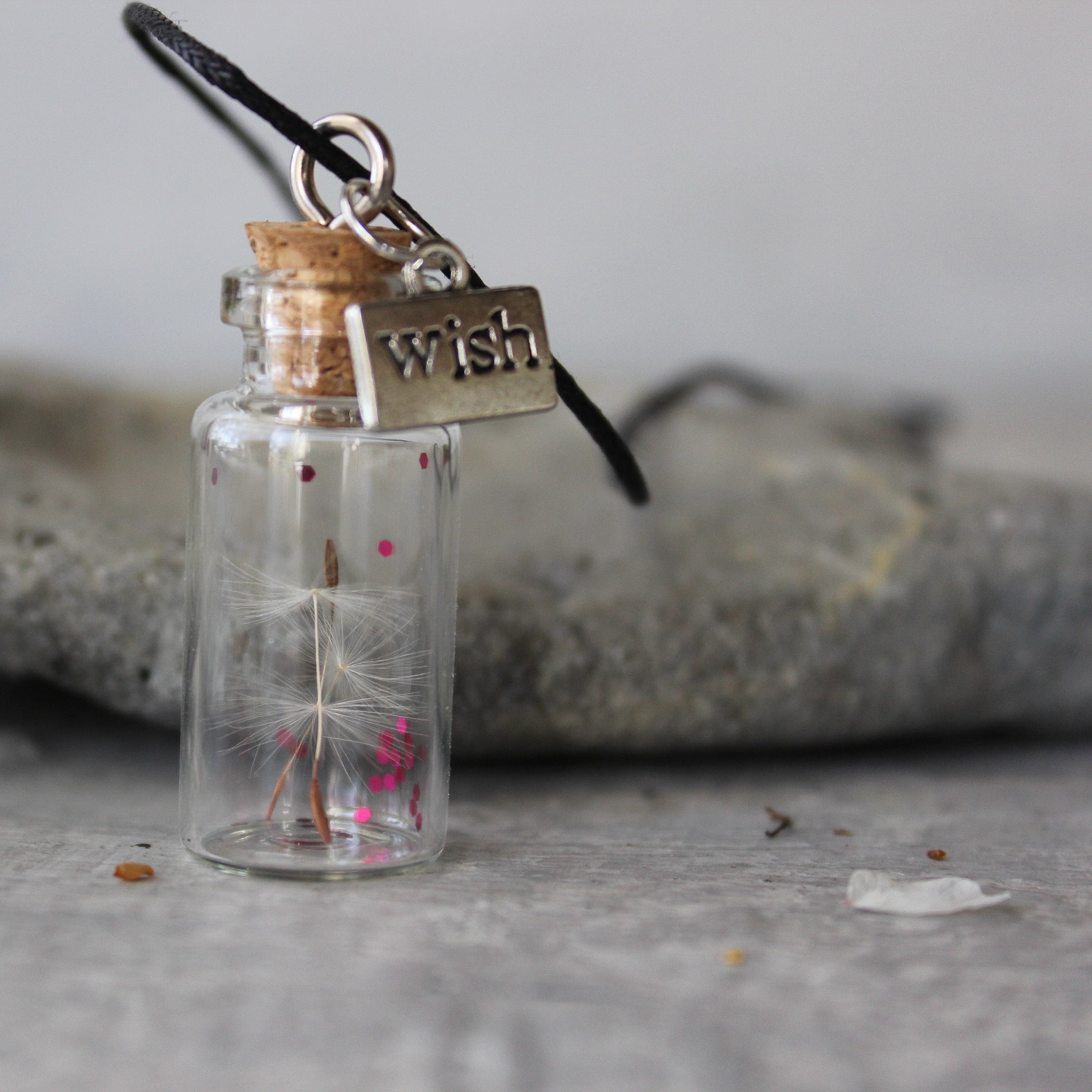 Dandelion Wish Jar Necklace - Tribe Castlemaine