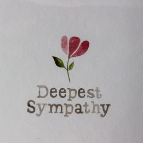 Deepest Sympathy Card - Tribe Castlemaine