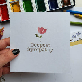 Deepest Sympathy Card - Tribe Castlemaine