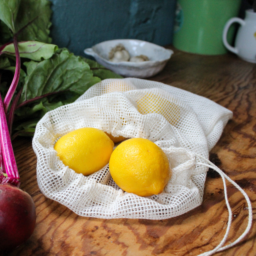 DIY Cotton Mesh Produce Bags - Tribe Castlemaine