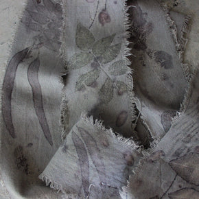 Eco-Print Calico Ribbon - Tribe Castlemaine