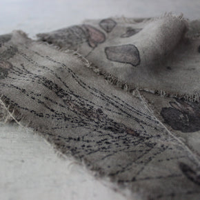 Eco-Print Calico Ribbon - Tribe Castlemaine