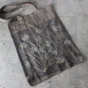 Eco-Print Calico Tote Bags : Wood Sorrel Collection - Tribe Castlemaine