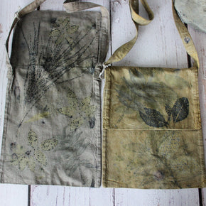 Eco-Print Mini Tote Bags - Tribe Castlemaine