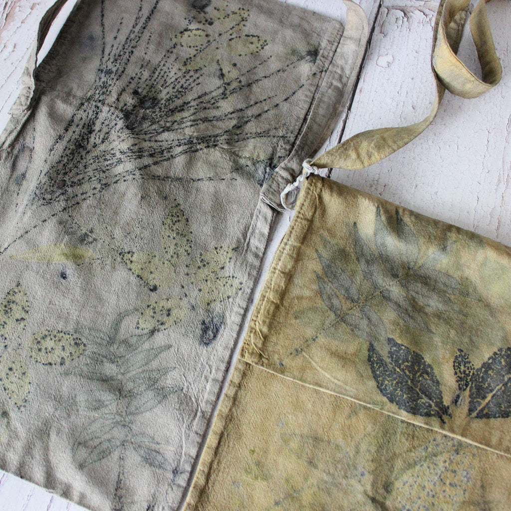 Eco-Print Mini Tote Bags - Tribe Castlemaine