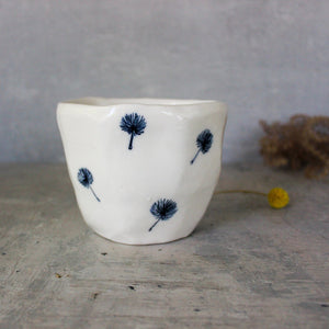 Extra Large Indigo Dandelion Cups - Tribe Castlemaine