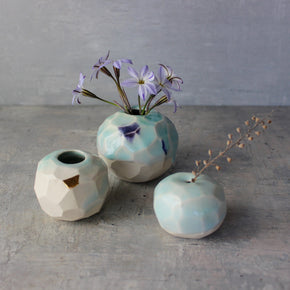 Faceted Vessels : Powder Blue - Tribe Castlemaine