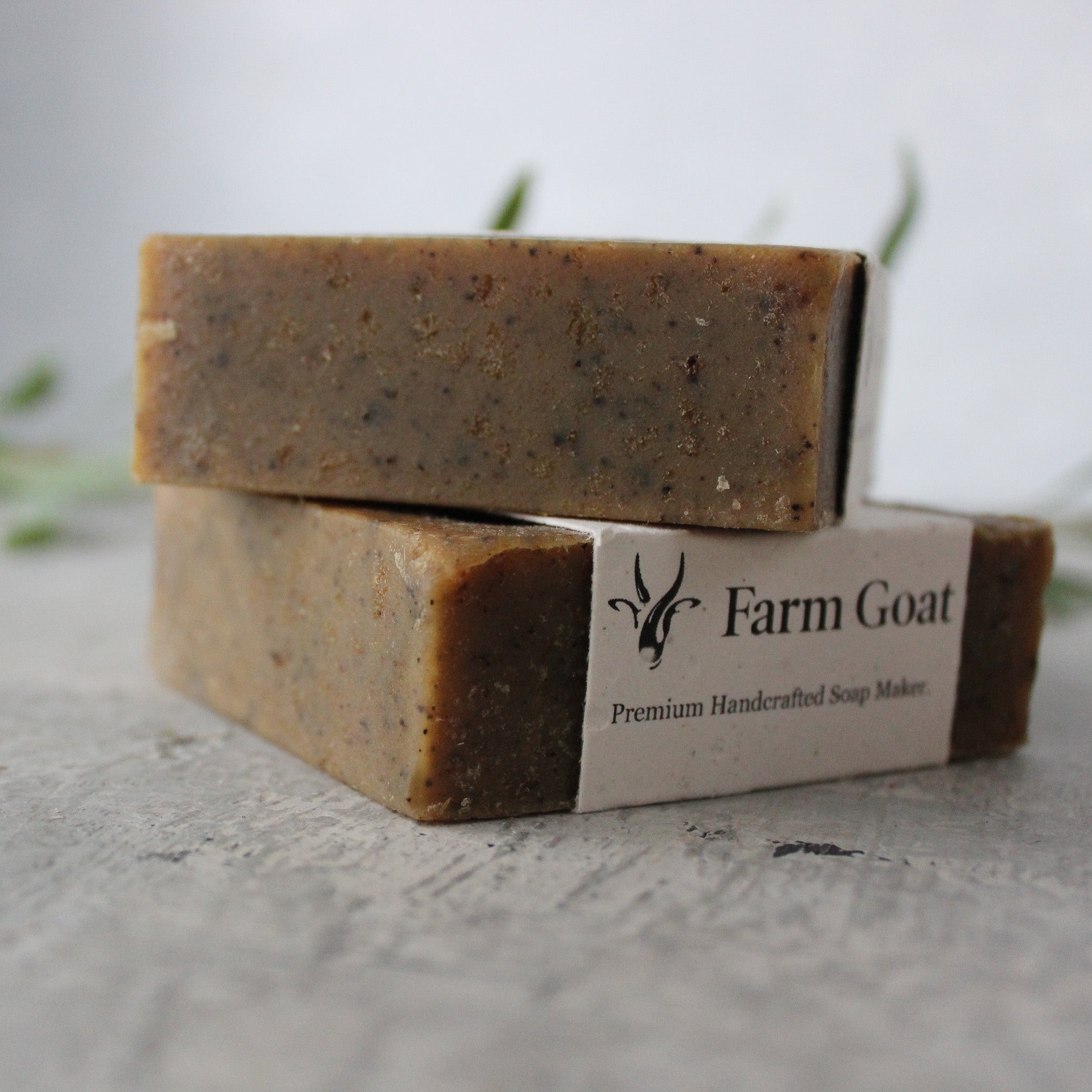 Farm Goat Vegan Coffee Scrub Bar - Tribe Castlemaine