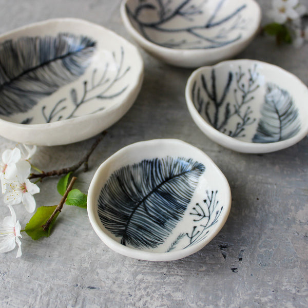 Feather & Fern Dishes - Tribe Castlemaine