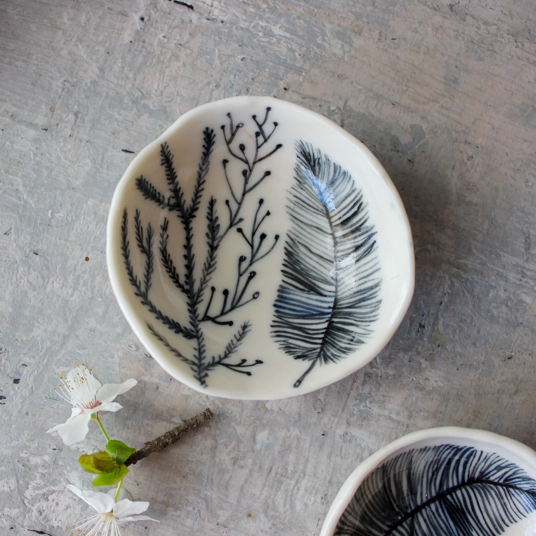 Feather & Fern Dishes - Tribe Castlemaine