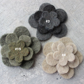 Felt Flowers - Tribe Castlemaine