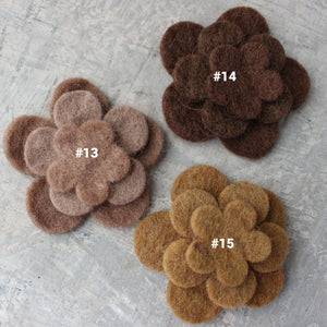 Felt Flowers - Tribe Castlemaine