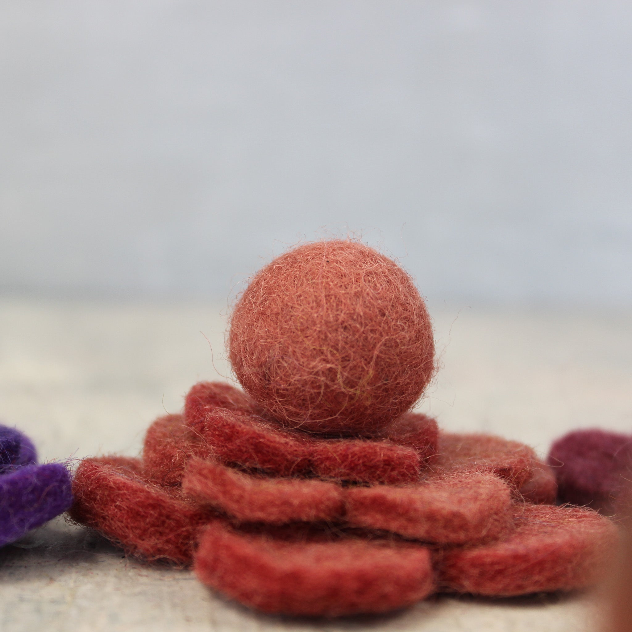 Felt Flowers - Tribe Castlemaine