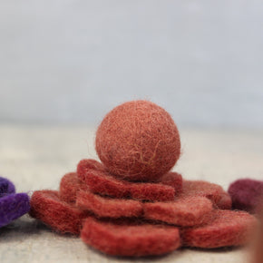 Felt Flowers - Tribe Castlemaine