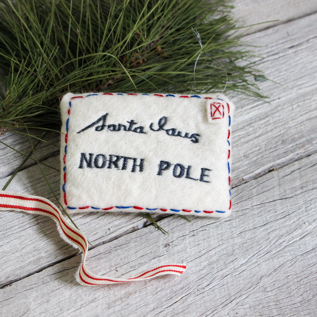 Felt Letter to Santa - Tribe Castlemaine