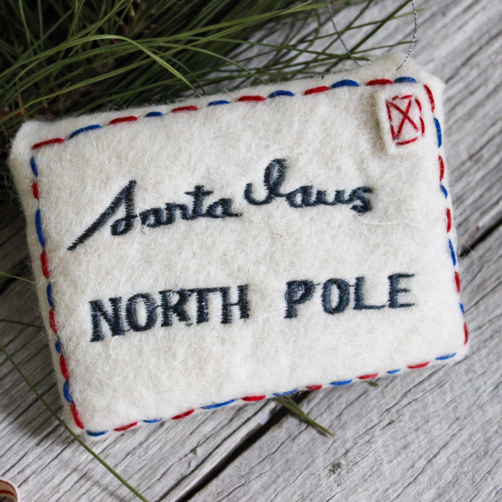 Felt Letter to Santa - Tribe Castlemaine