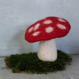 Felt Toadstools - Tribe Castlemaine