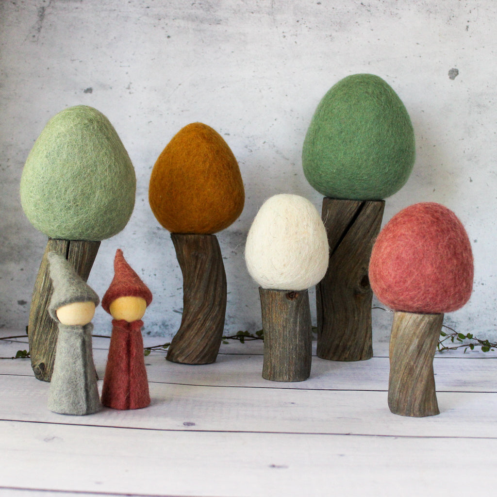 Felt Top Trees : Earth - Tribe Castlemaine