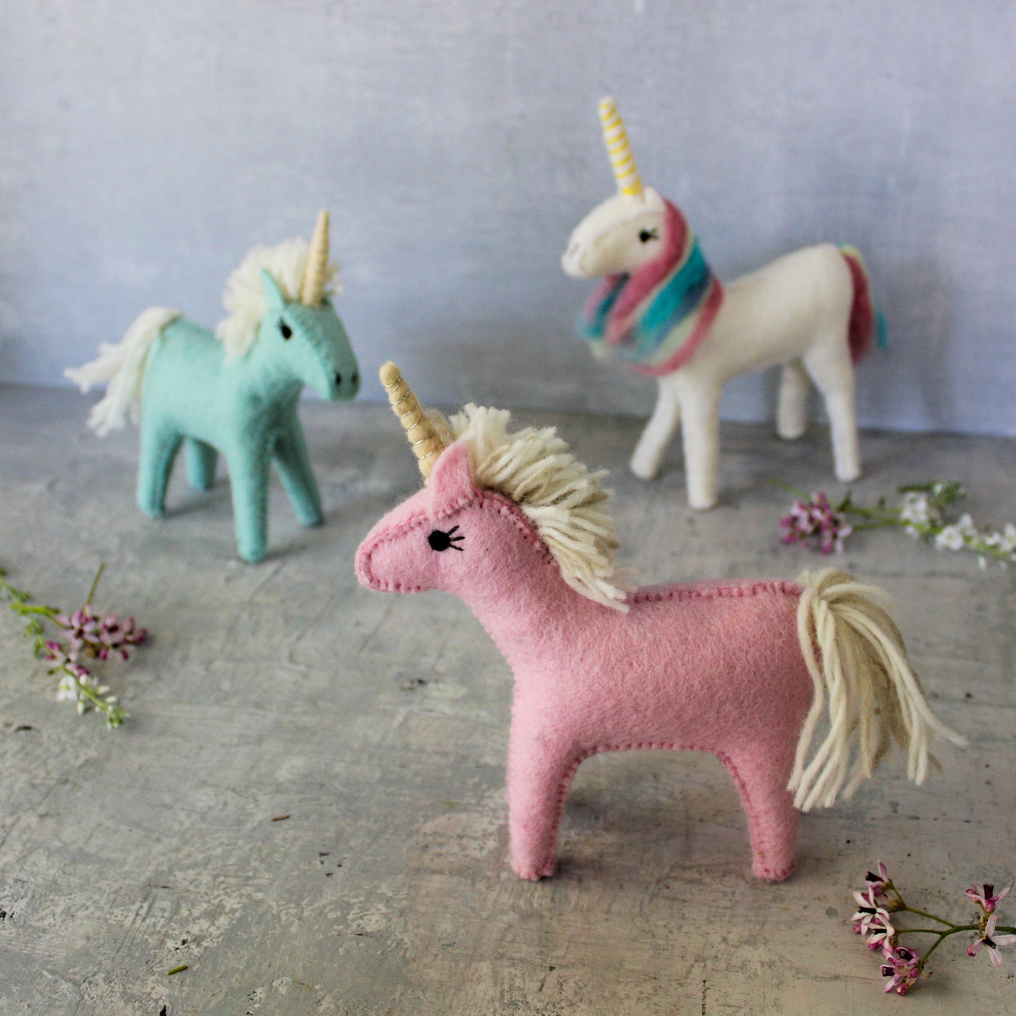 Felt Unicorns - Tribe Castlemaine