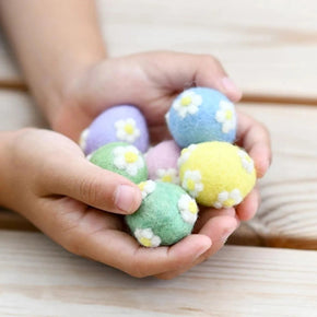 Felted Easter Eggs - Tribe Castlemaine