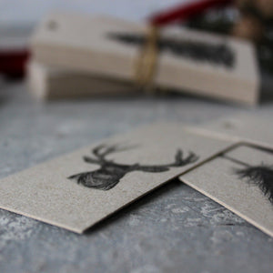 Festive Kraft Gift Tags - Tribe Castlemaine
