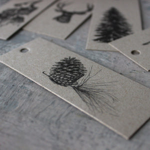 Festive Kraft Gift Tags - Tribe Castlemaine