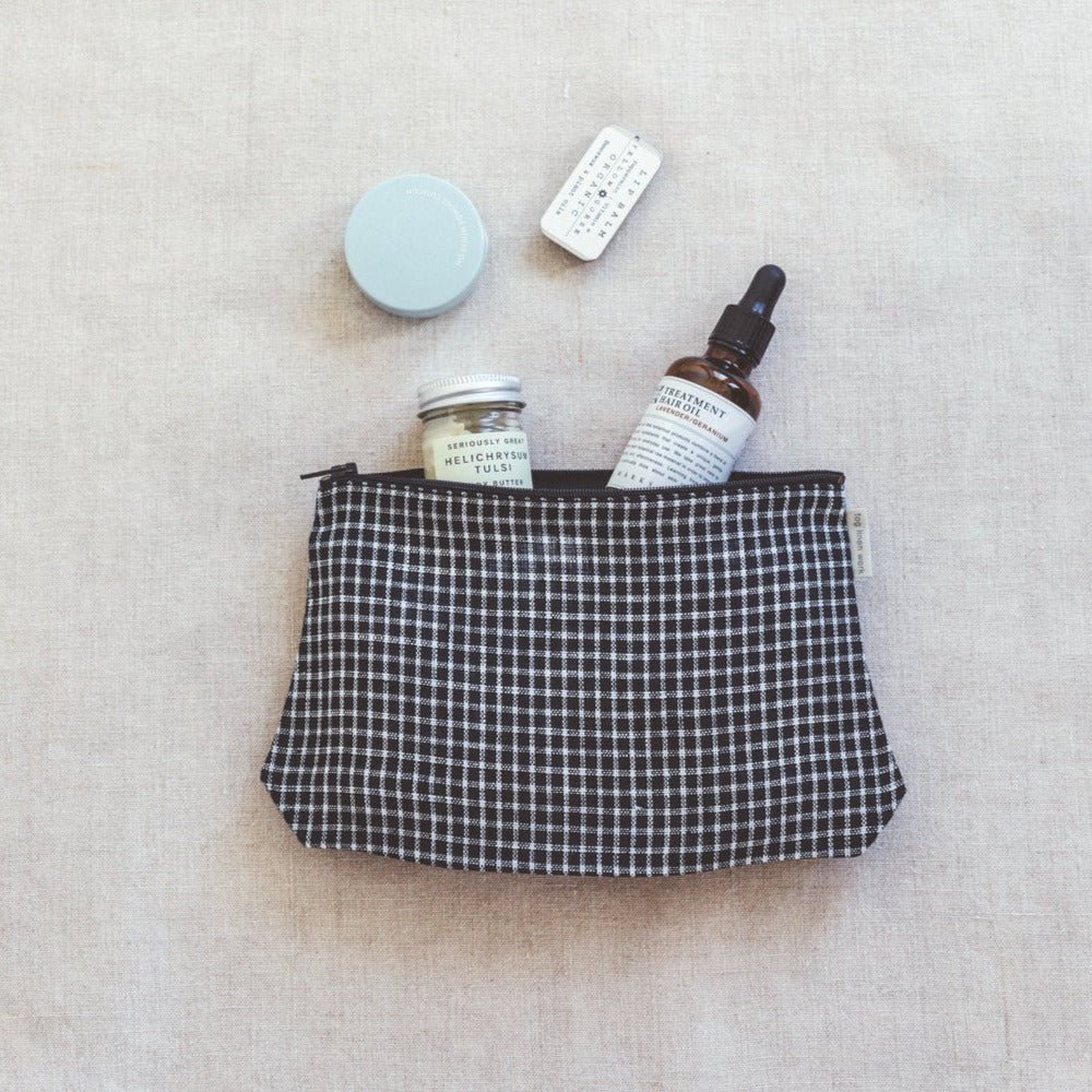Fog Linen Lena Pouch Steph - Tribe Castlemaine