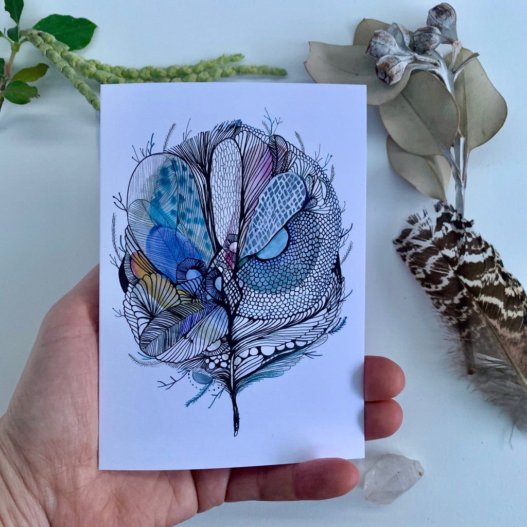 Following Fine Lines Card - Tribe Castlemaine