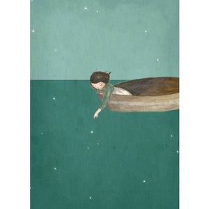 Formidable Forest Card 'Fishing for Stars' - Tribe Castlemaine
