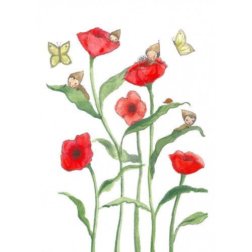 Formidable Forest Card 'Flower Babies' - Tribe Castlemaine