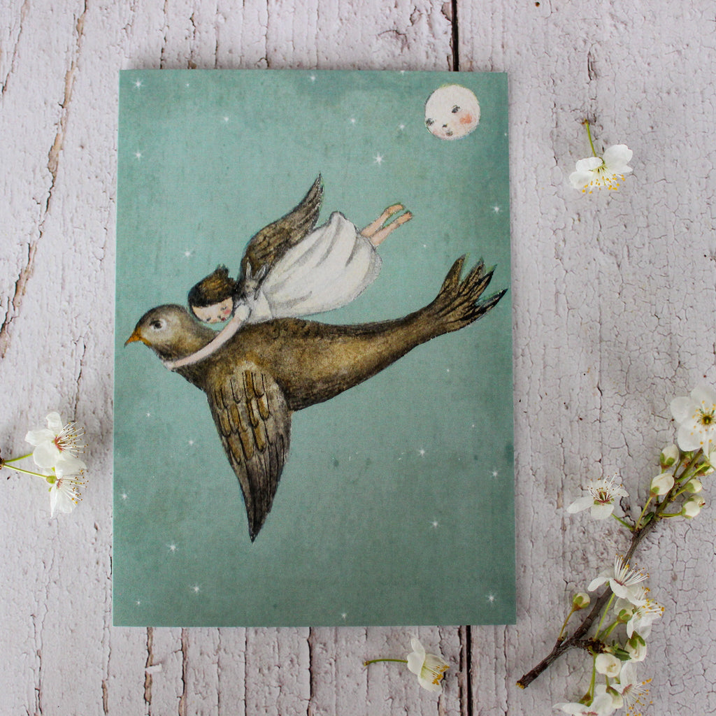 Formidable Forest Card 'Night Bird' - Tribe Castlemaine