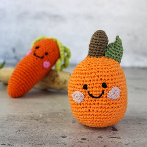 Friendly Peach Rattle - Tribe Castlemaine