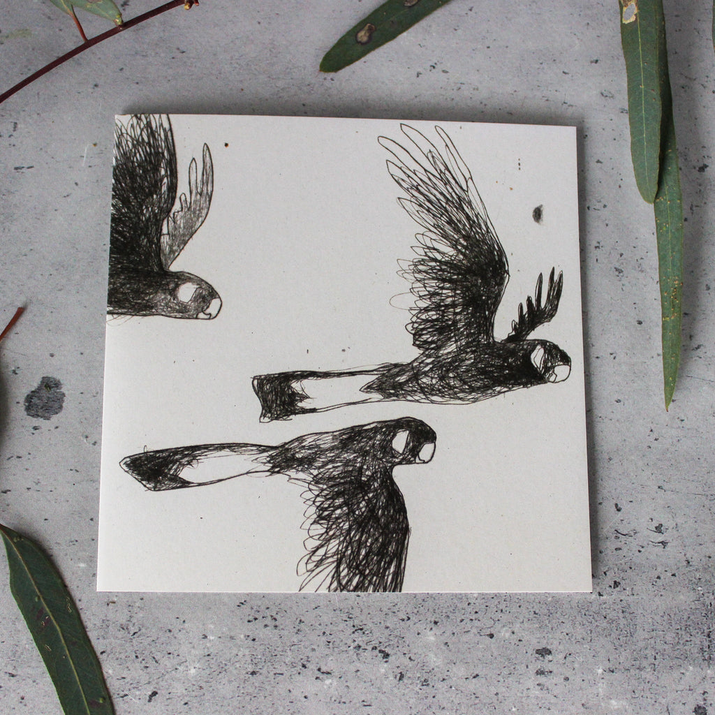 Gently Flapping, Calmly Calling Card - Tribe Castlemaine