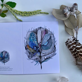 Following Fine Lines Card