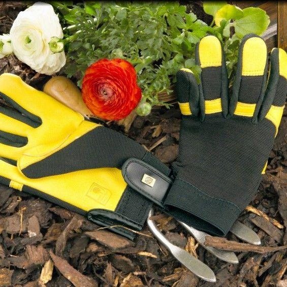 Gold Leaf Soft Touch Gardening Gloves - Tribe Castlemaine