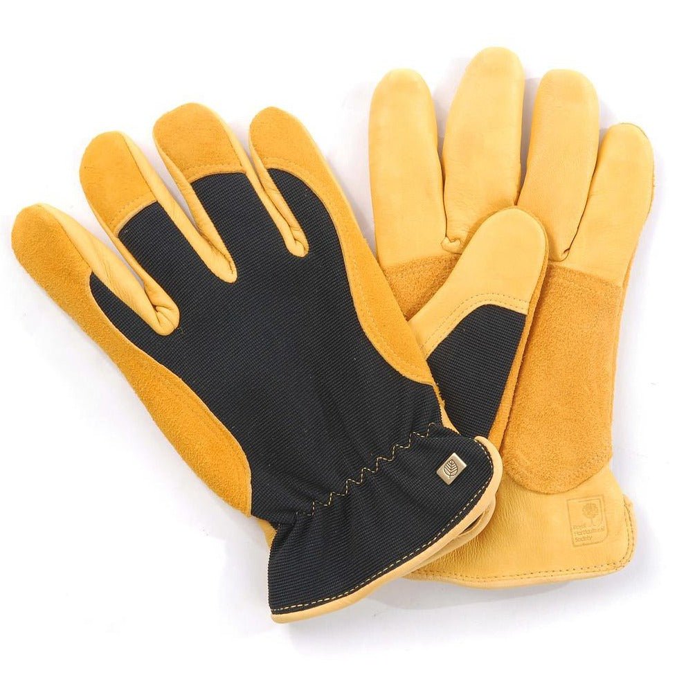 gold leaf gardening gloves dry touch Gold Leaf Winter Touch Gardening Gloves – Tribe Castlemaine