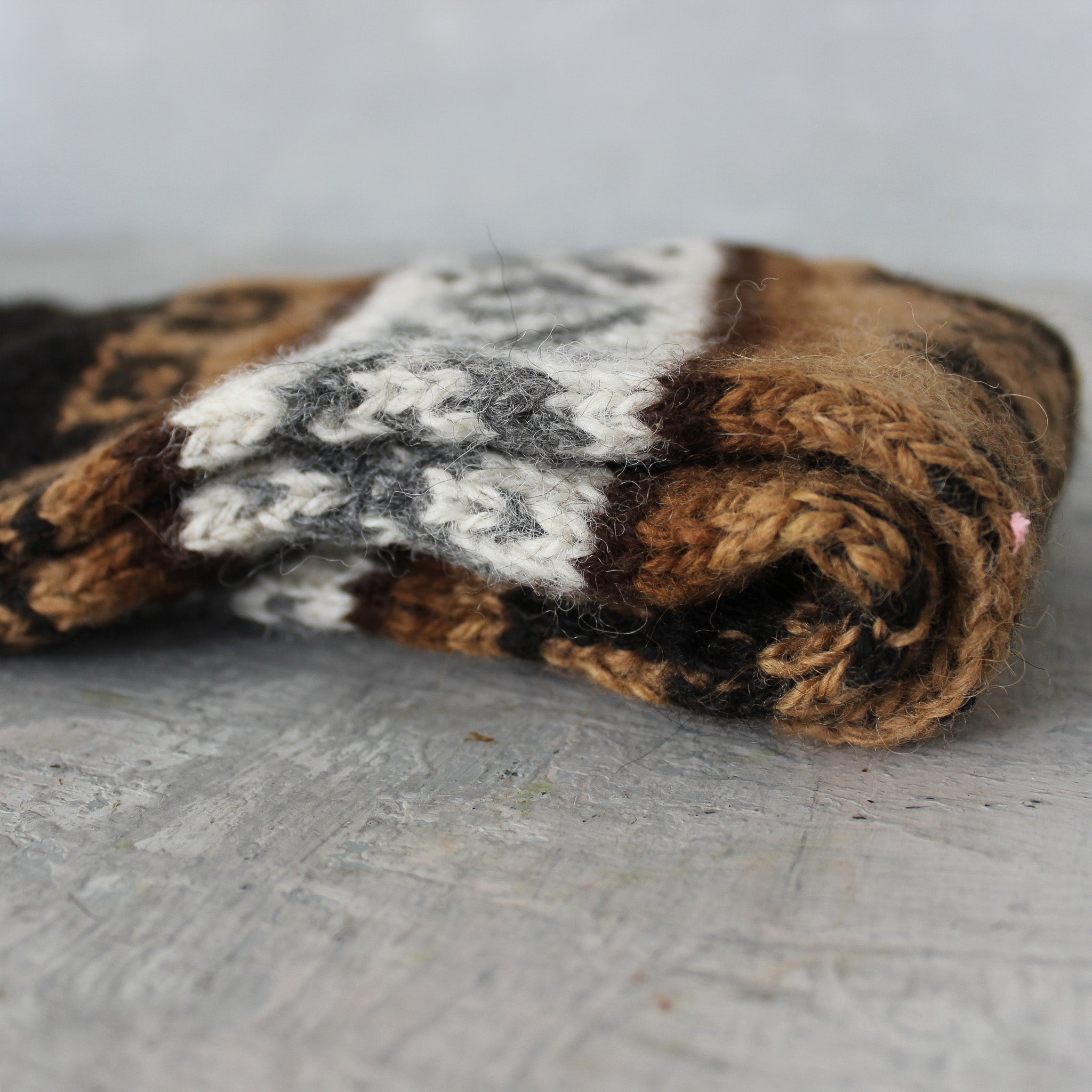 Hand Knit Alpaca Leg Warmers - Tribe Castlemaine