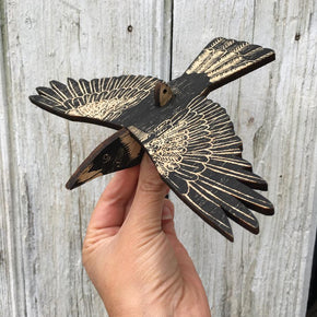 Hand Printed Wooden Bird Mobiles - Tribe Castlemaine
