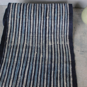 Hand Woven Hemp Fabric Indigo Batik - Tribe Castlemaine