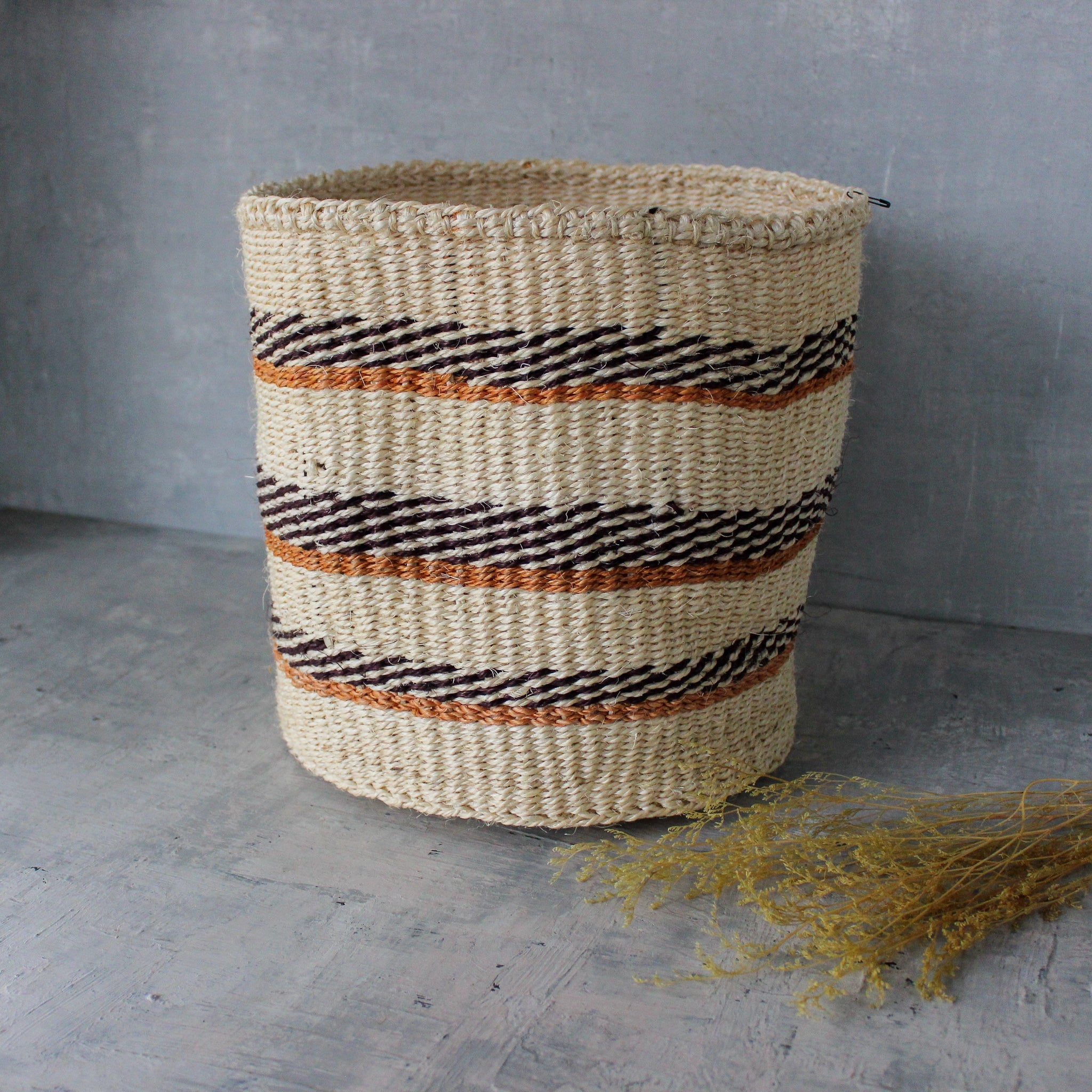 Hand Woven Sisal Storage Baskets - Tribe Castlemaine
