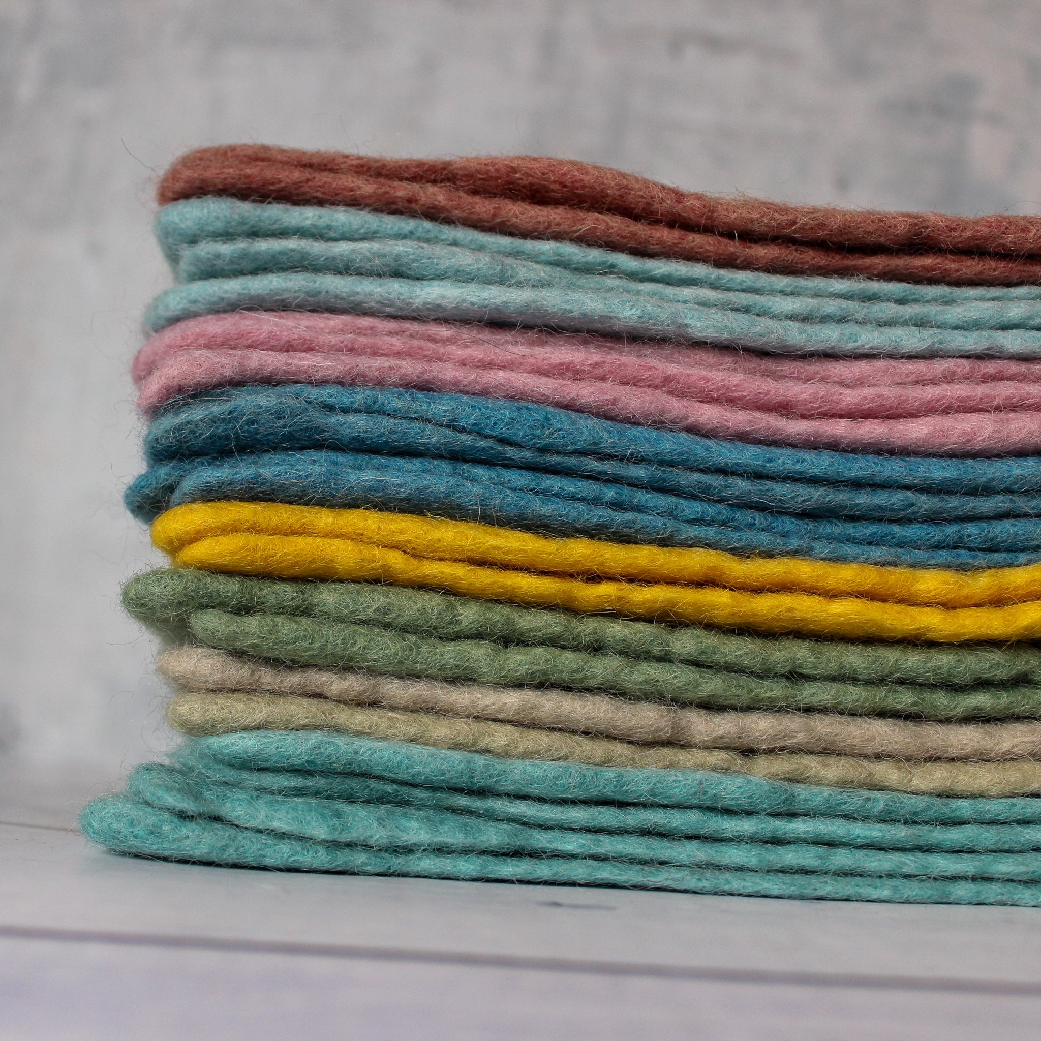 Handmade Wool Felt Sheets - Tribe Castlemaine