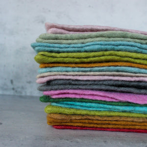 Handmade Wool Felt Sheets - Tribe Castlemaine