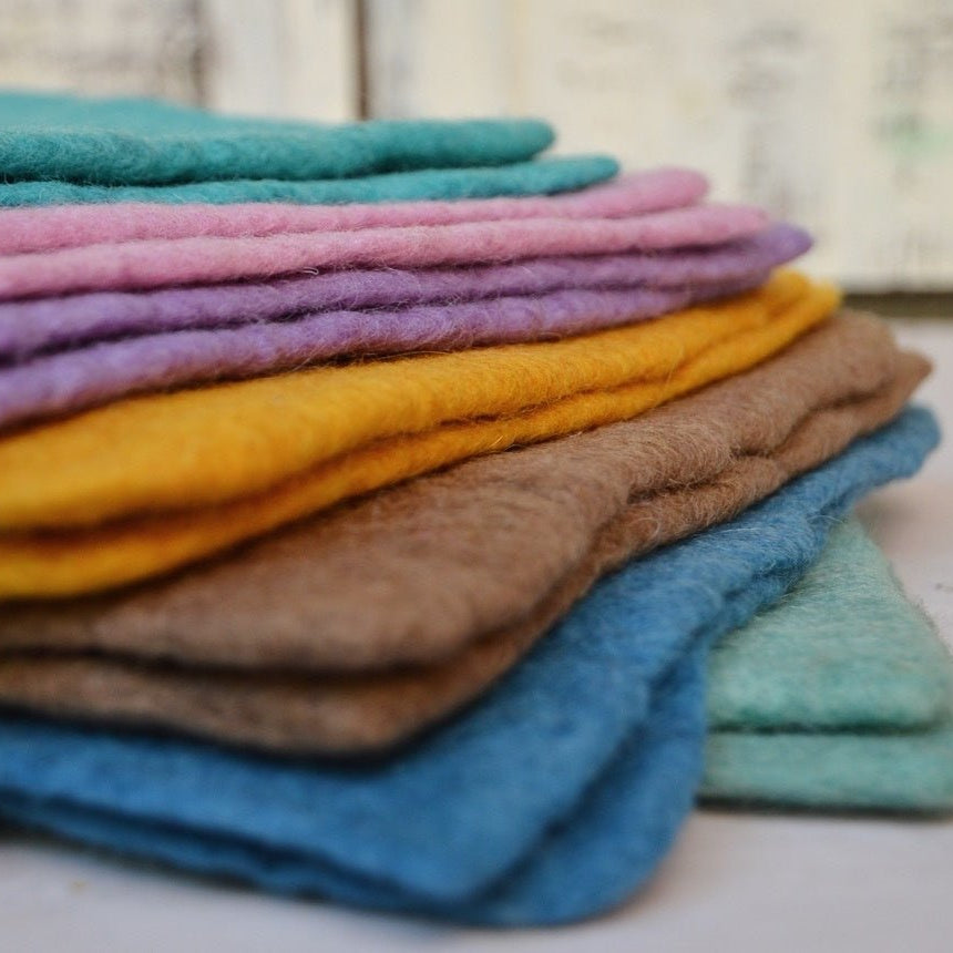 Handmade Wool Felt Sheets - Tribe Castlemaine