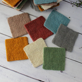 Handmade Wool Felt Squares - Tribe Castlemaine