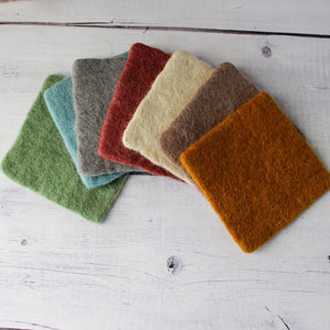 Handmade Wool Felt Squares - Tribe Castlemaine