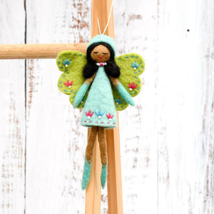 Hanging Felt Angel Fairies - Tribe Castlemaine