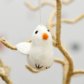 Hanging Felt Chicks - Tribe Castlemaine