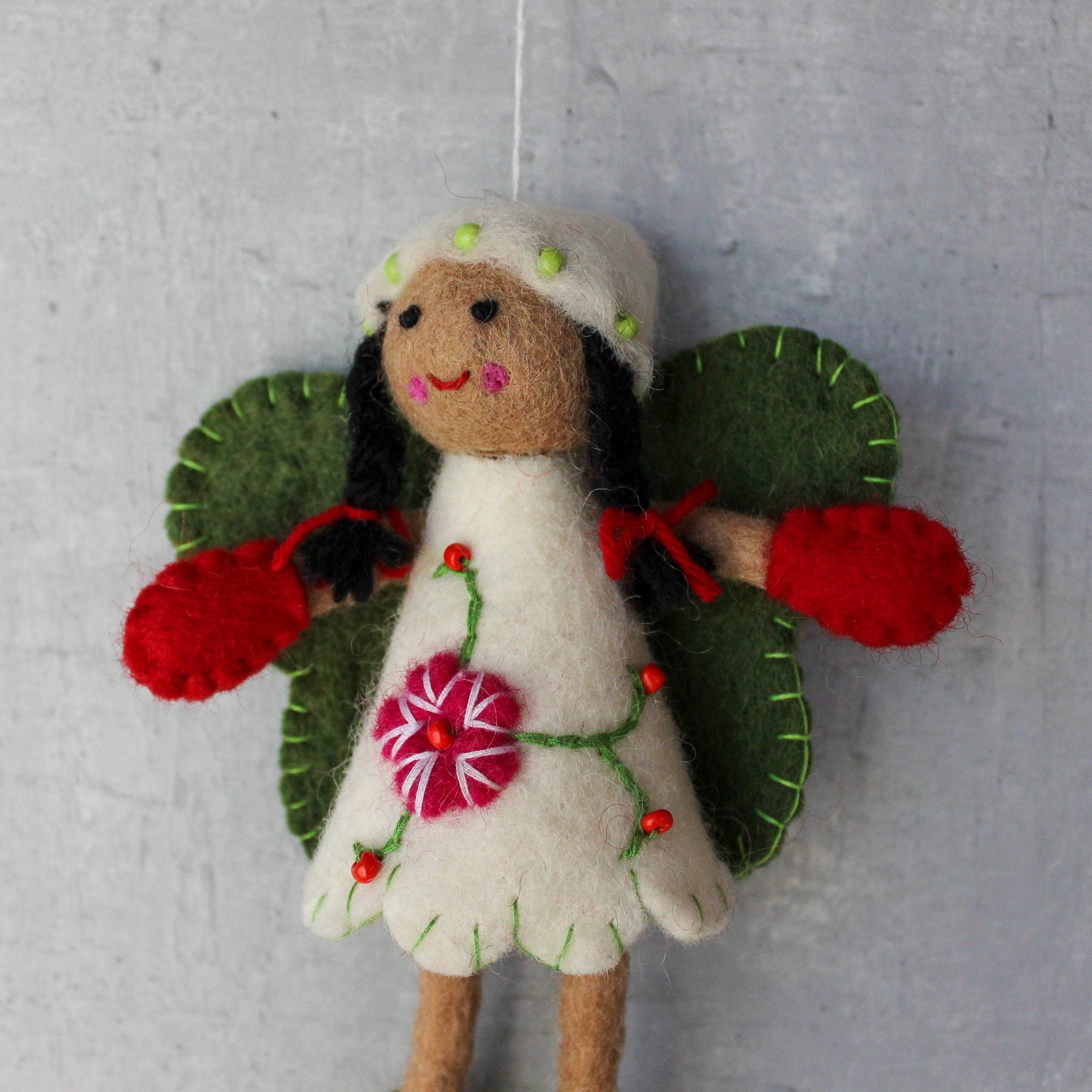 Hanging Felt Fairies - Tribe Castlemaine